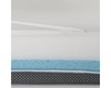 Eazzzy topper sur-matelas 90x200 cm