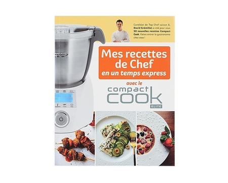 Compact cook deluxe + livre - Robot cuiseur multifonction