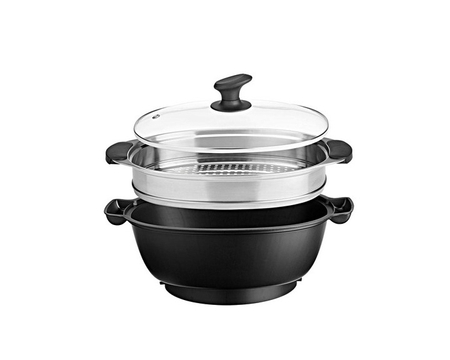 Panier vapeur du bol robot M6 Compact Cook, de Luxe