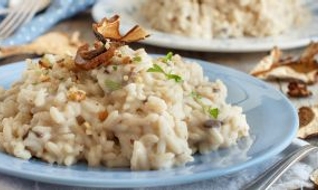 Comment réaliser un risotto aux cèpes et châtaignes ?