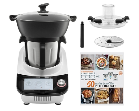 Robot multifonction - Compact cook deluxe pack complet - M6 Boutique